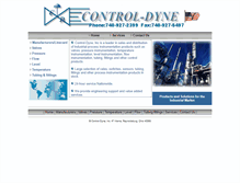 Tablet Screenshot of control-dyne.com